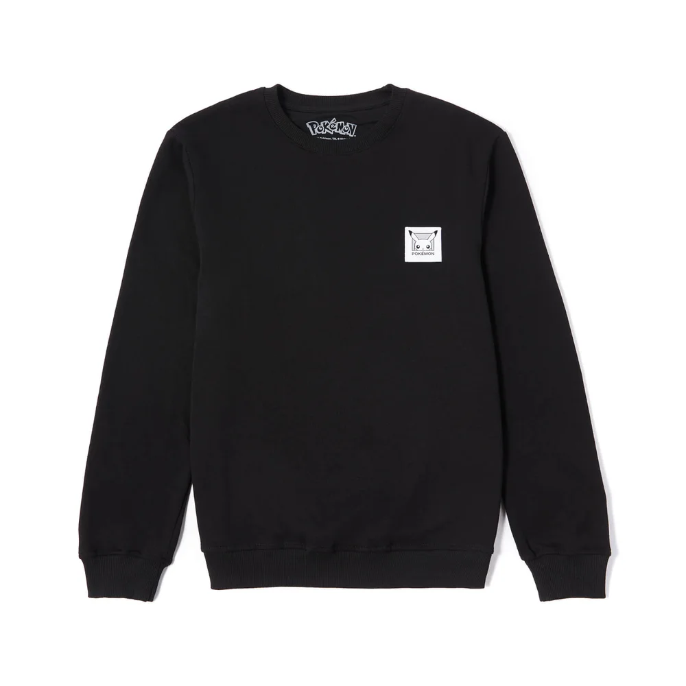Pokémon Pikachu Patch Sweatshirt - Schwarz - S Bild 1