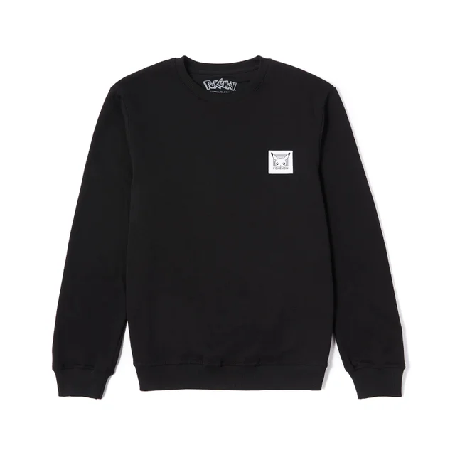 Pokémon Pikachu Patch Sweatshirt - Schwarz