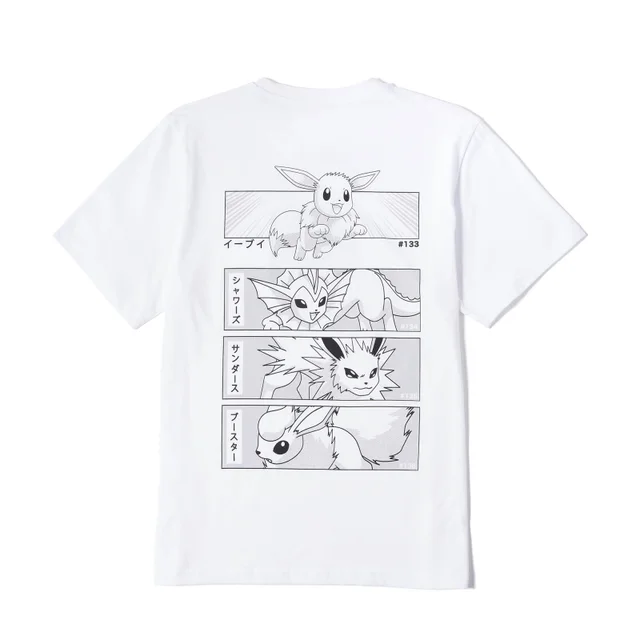 Pokémon Eeveelution Herren T-Shirt - Weiß