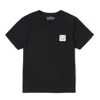 Pokémon Pikachu Patch Herren T-Shirt - Schwarz