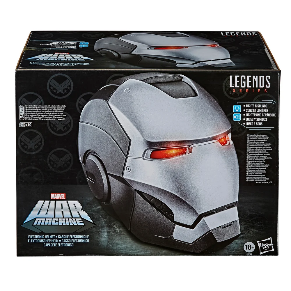 Hasbro Marvel Legends Avengers War Machine Rollenspiel Helm Bild 1