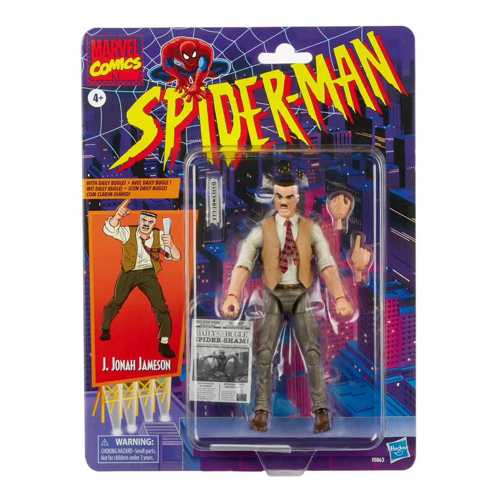 Hasbro Marvel Legends 15 cm J. Jonah Jameson Vintage Collection Figur Bild 1