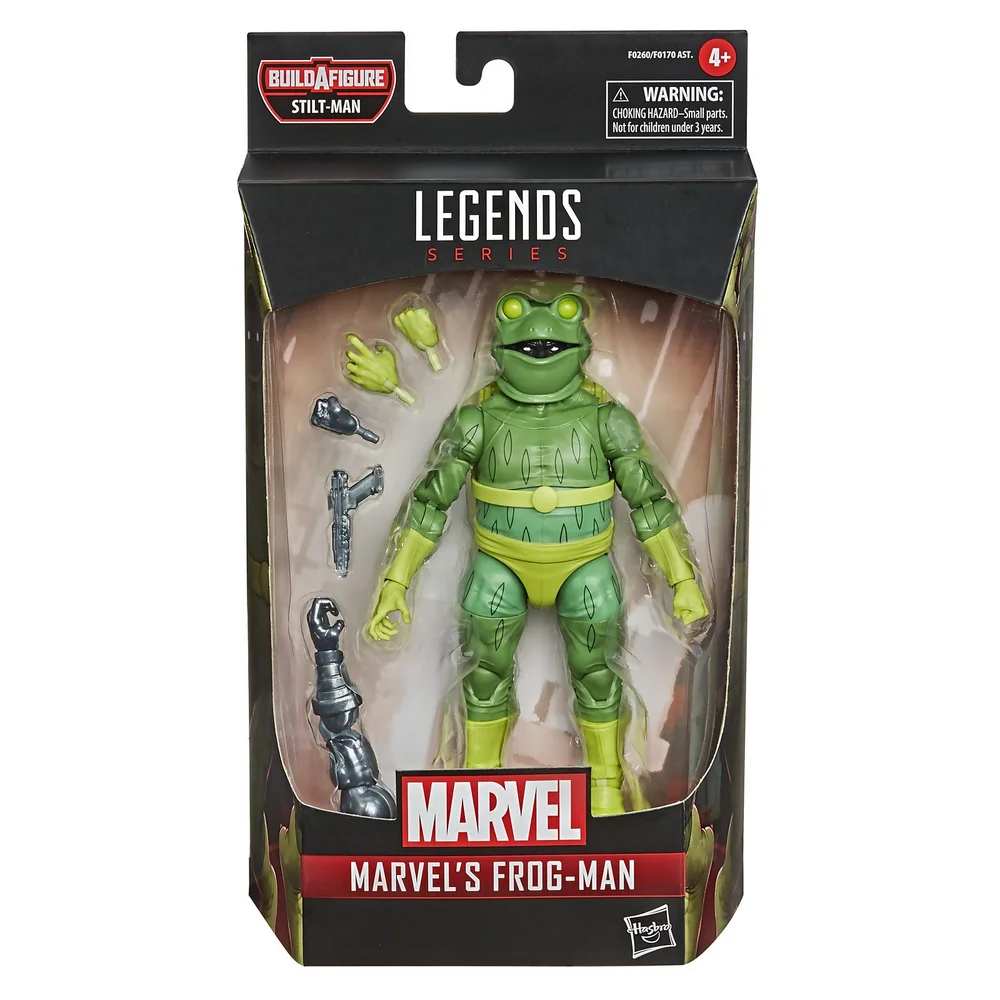 Hasbro Marvel Legends Series Spider-Man Marvel’s Frog-Man Figur Bild 1