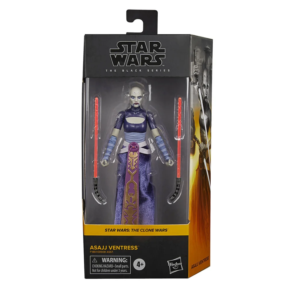 Hasbro Star Wars The Black Series Asajj Ventress Actionfigur Bild 1