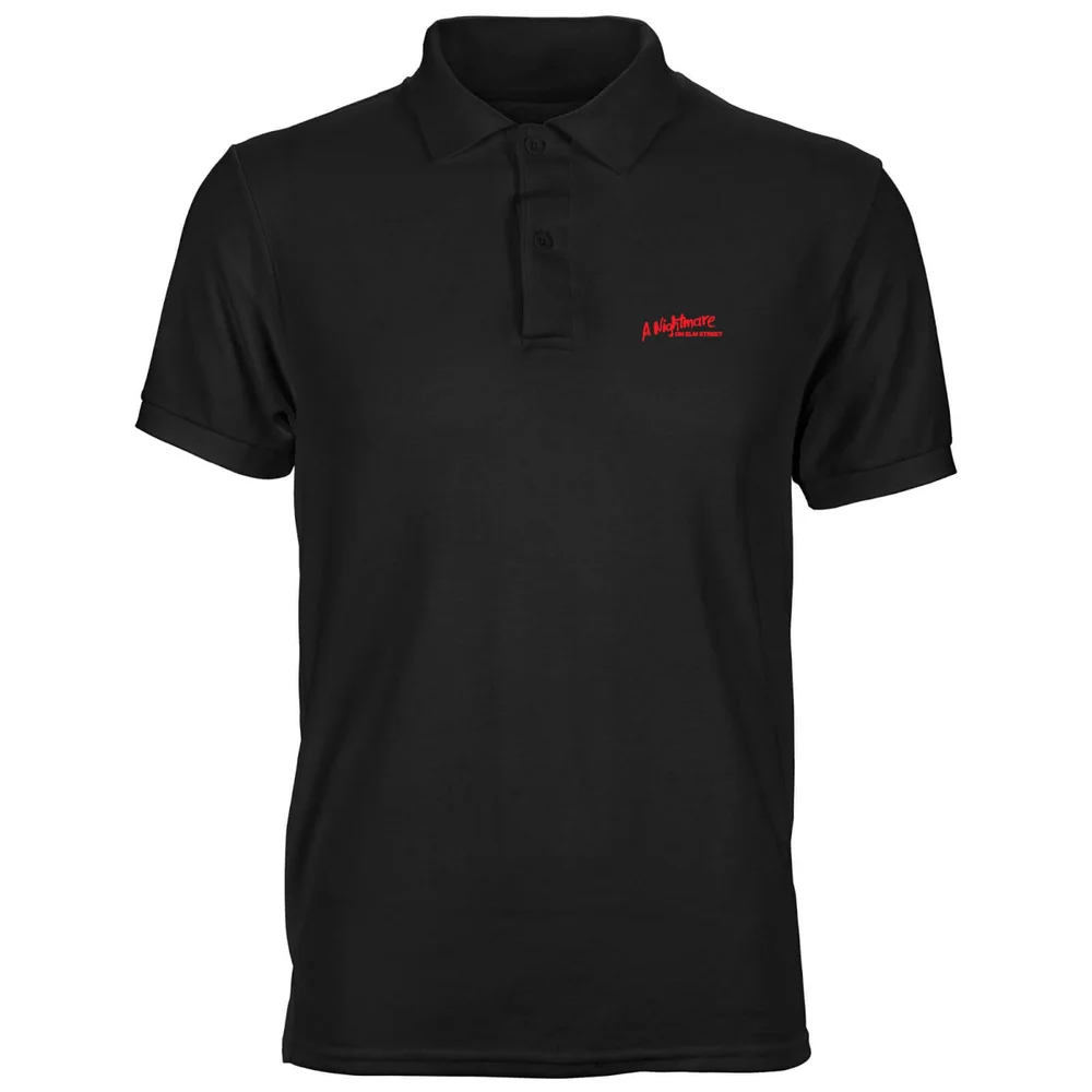 A Nightmare On Elm Street Nightmare On Elm Street Men's Polo - Black - S Bild 1