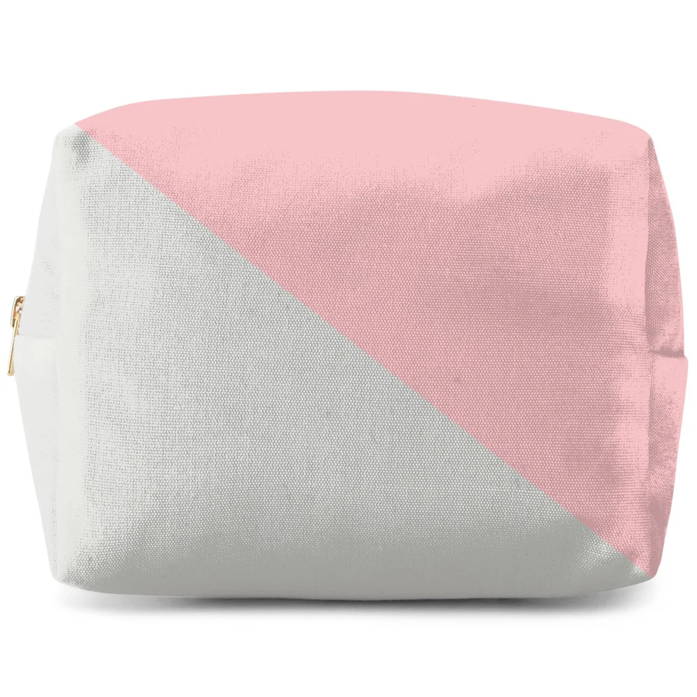Split Pink Make Up Bag Bild 1
