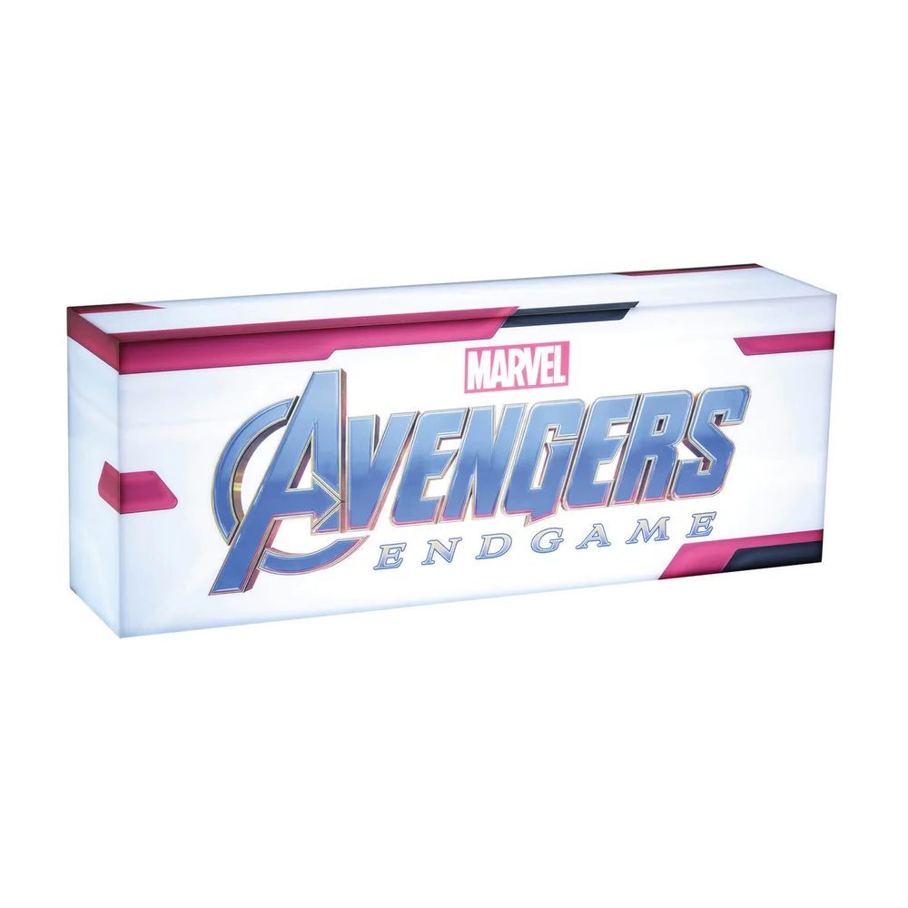 Hot Toys Marvel Avengers: Endgame Logo Lichtbox - Exklusiv für GB Bild 1