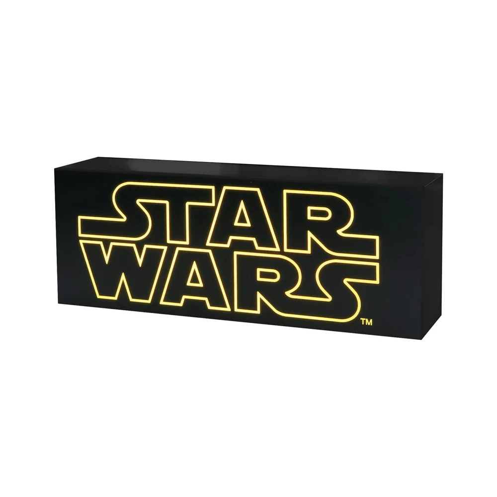 Hot Toys Star Wars Logo-Lichtbox - Exklusiv für GB Bild 1