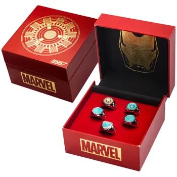 Marvel's Iron Man Arc Reactor Ring Replik-Set in limitierter Auflage - nur in der EU erhältlich