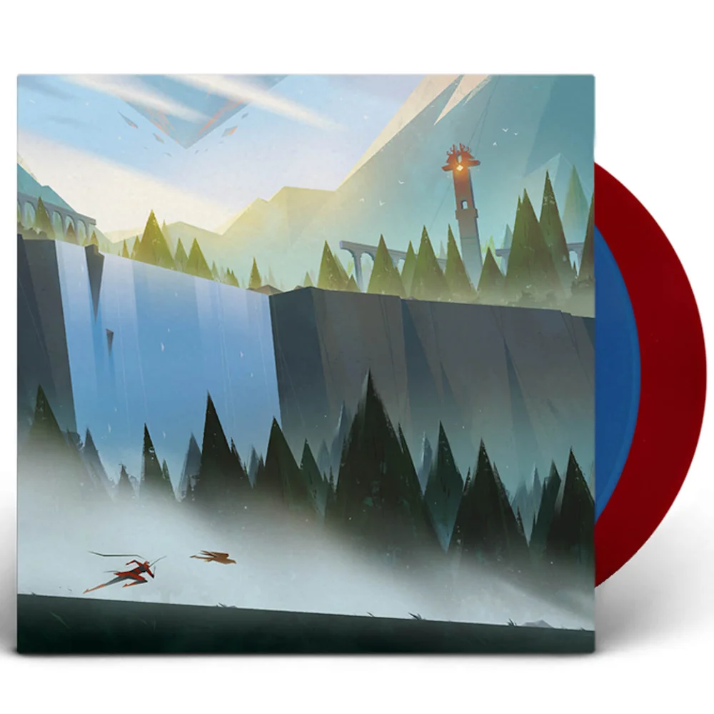 iam8bit - The Pathless 2xLP (blau und rot) Bild 1