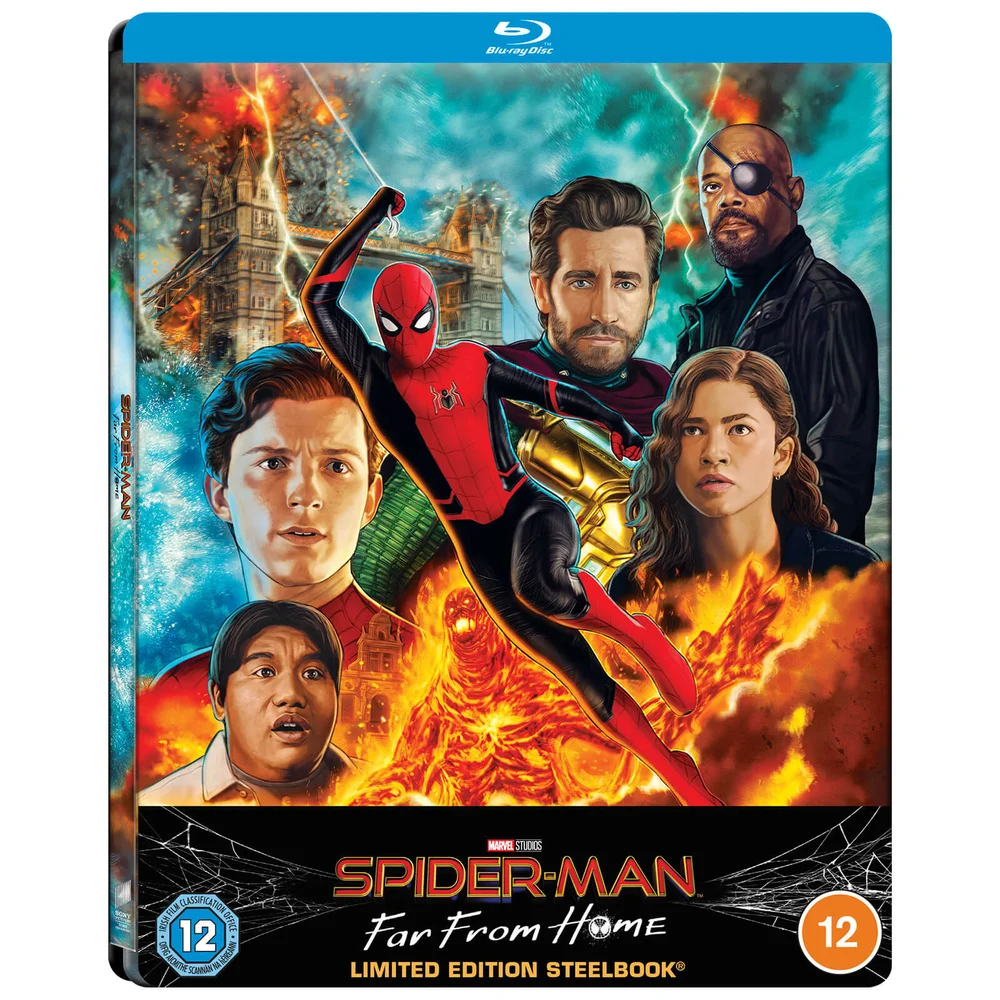 Spider-Man: Far From Home - Zavvi Exklusive Lenticular Steelbook (Inklusive Blu-ray) Bild 1