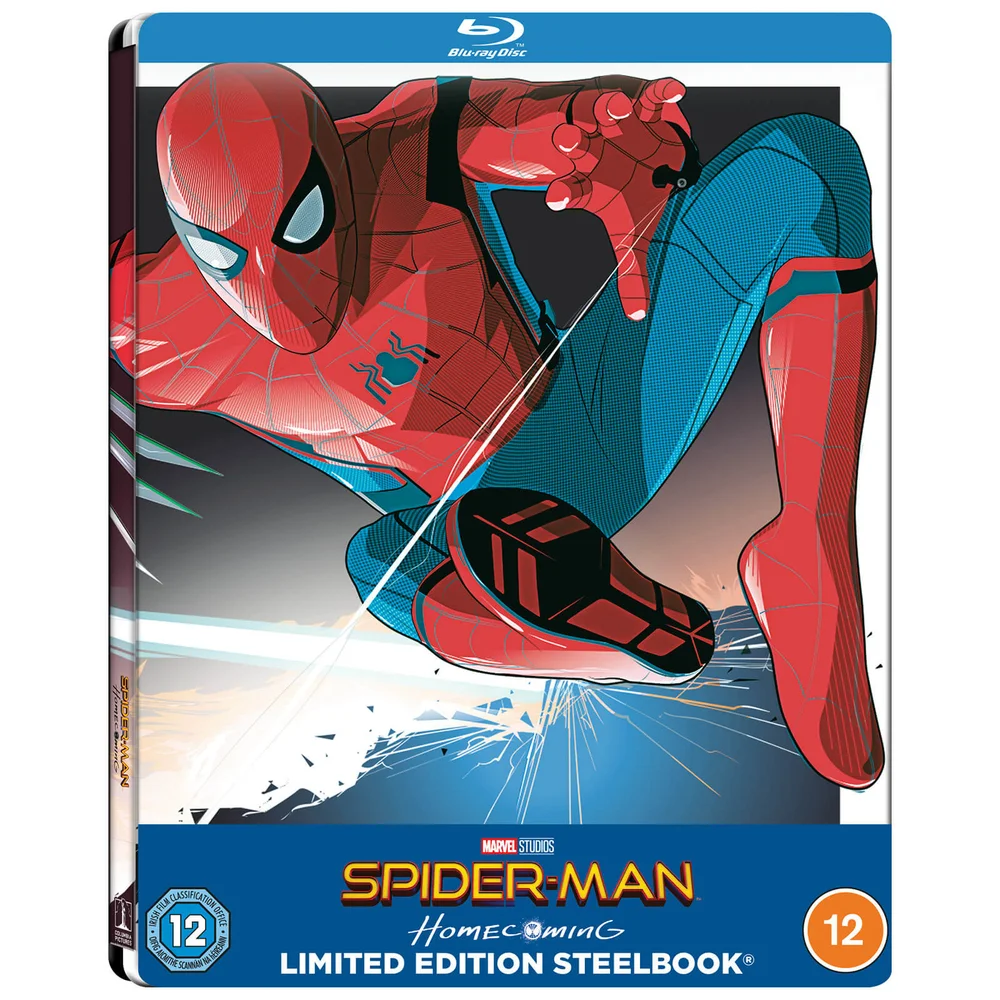Spider-Man Homecoming - Zavvi Exklusive Lenticular Steelbook (Inklusive Blu-ray) Bild 1