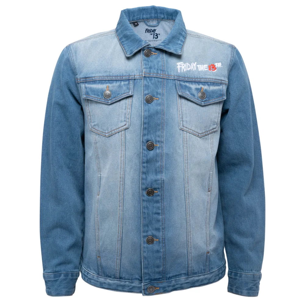 Friday The 13th A New Dimension In Terror Denim Jacket - Blue - S Bild 1