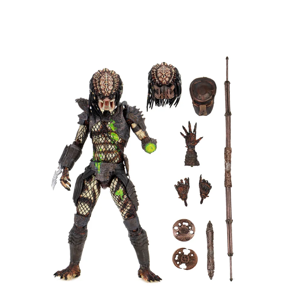 NECA Predator 2 Ultimate Battle Damaged City Hunter 7 Inch Scale Action Figure Bild 1