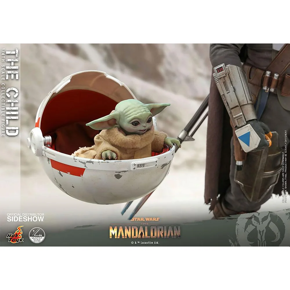 Hot Toys Star Wars The Mandalorian Actionfigur im Maßstab 1:4 The Child 9 cm Bild 1