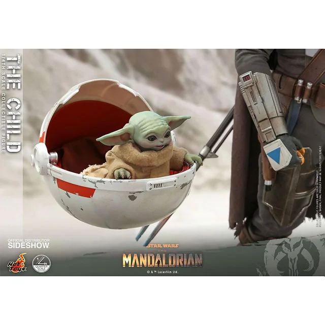 Hot Toys Star Wars The Mandalorian Actionfigur im Maßstab 1:4 The Child 9 cm