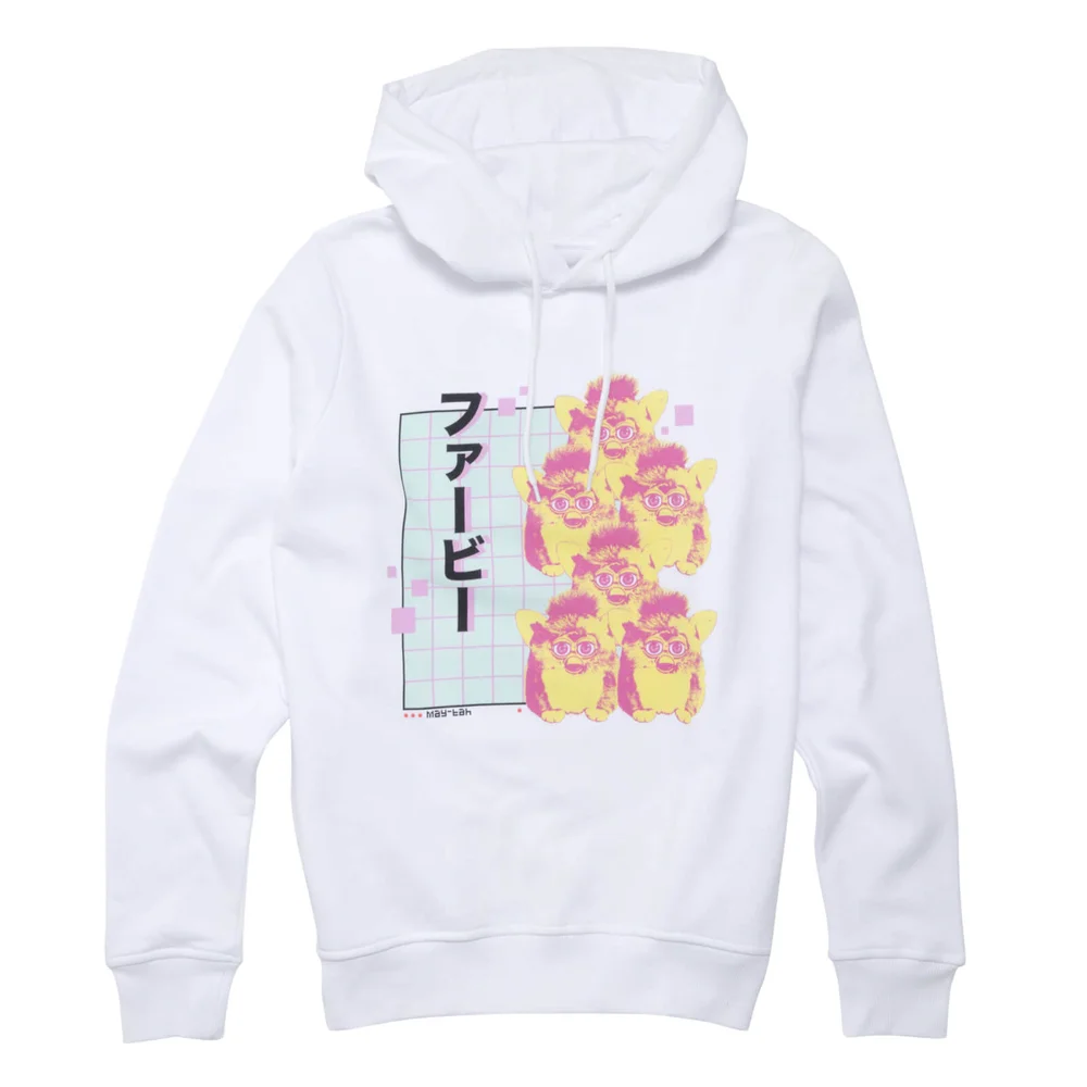 Furby Glitched Hoodie - White - S Bild 1