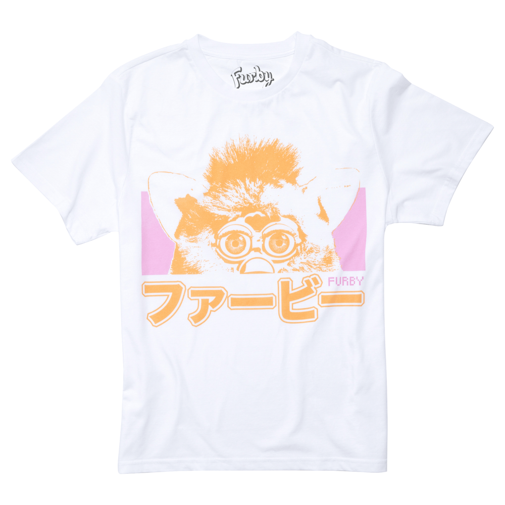 Furby PeekaBoo I See You Unisex T-Shirt - White - S Bild 1