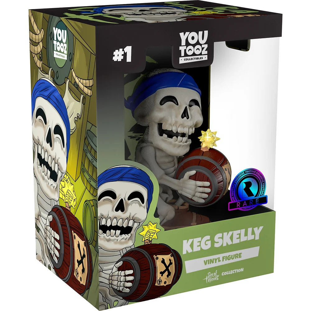 Youtooz Sea of Thieves 5" Vinyl Collectible Figure - Keg Skelly (Rare Store Exclusive) Bild 1
