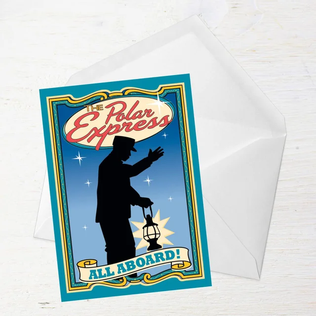 The Polar Express Greetings Card