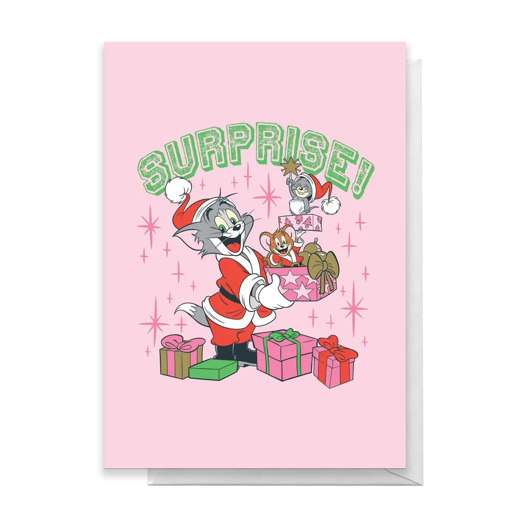 Tom And Jerry Surprise! Greetings Card - Standard Card Bild 1