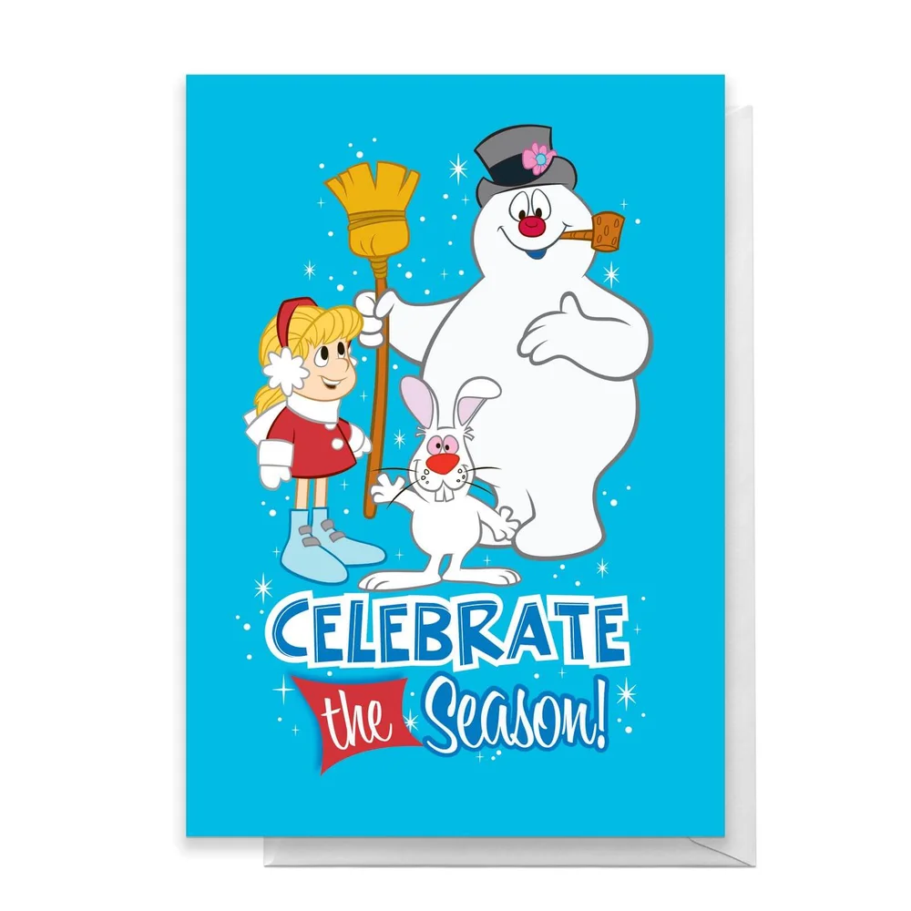 Celebrate The Season Greetings Card - Giant Card Bild 1