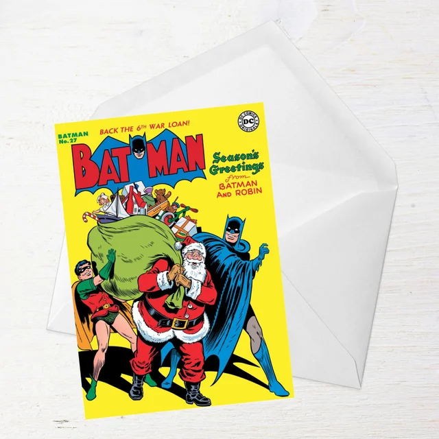 Batman Christmas Greetings Card