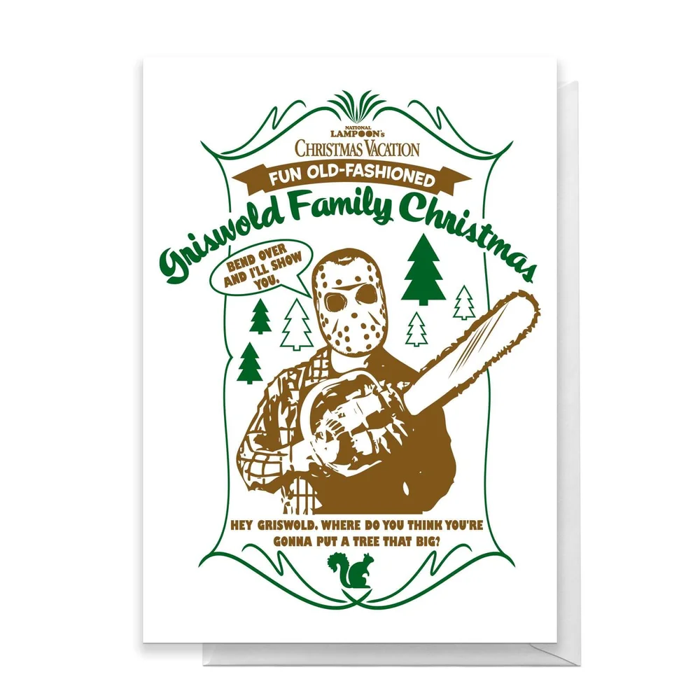 National Lampoon Griswold Family Christmas Greetings Card - Standard Card Bild 1