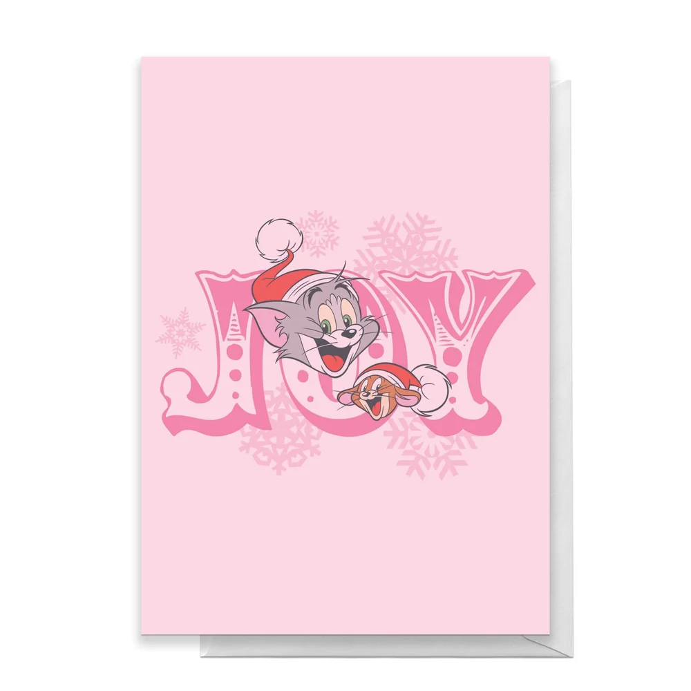 Tom And Jerry Joy Greetings Card - Standard Card Bild 1