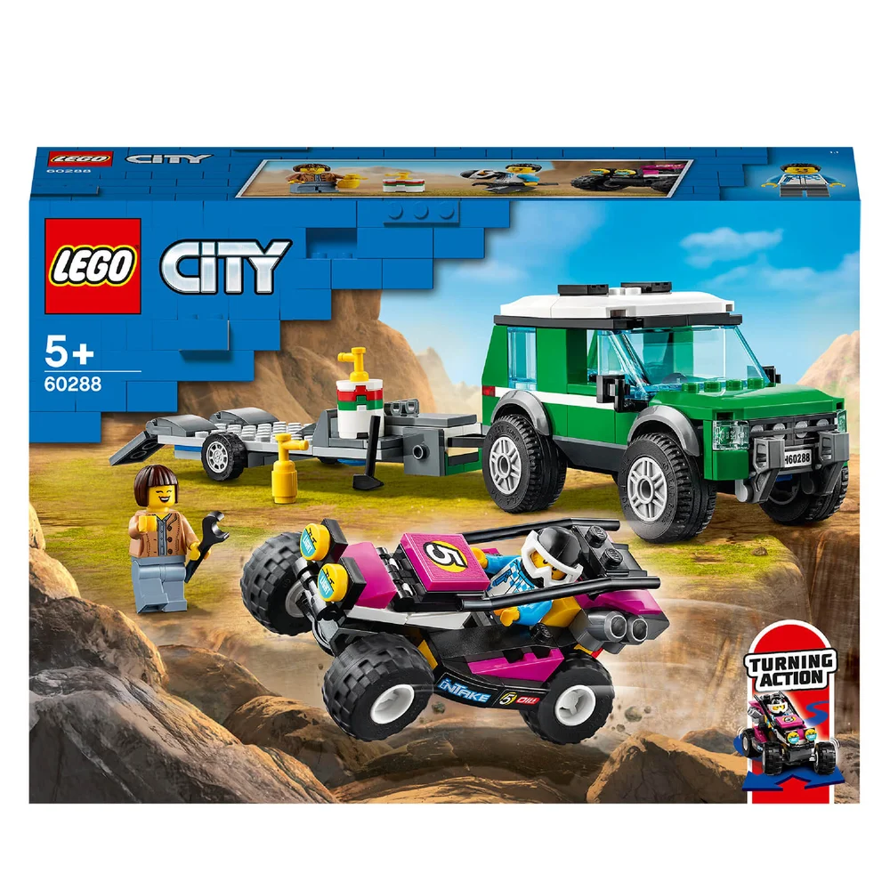 LEGO City: Rennbuggy-Transporter (60288) Bild 1