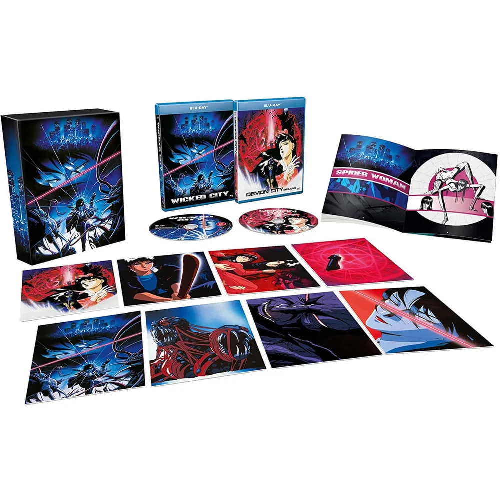 Wicked City und Demon City Shinjuku - Limited Edition Box-Set + 60-seitiges Booklet Bild 1