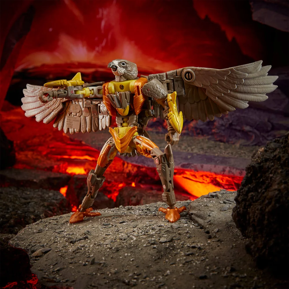 Hasbro Transformers Generations War for Cybertron: Kingdom Deluxe WFC-K14 Airazor Actionfigur Bild 1
