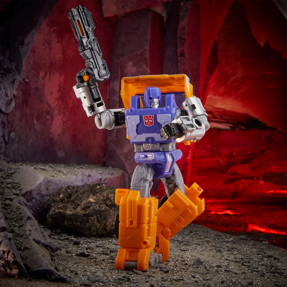 Hasbro Transformers Generations War for Cybertron: Kingdom Deluxe WFC-K16 Huffer Actionfigur Bild 1