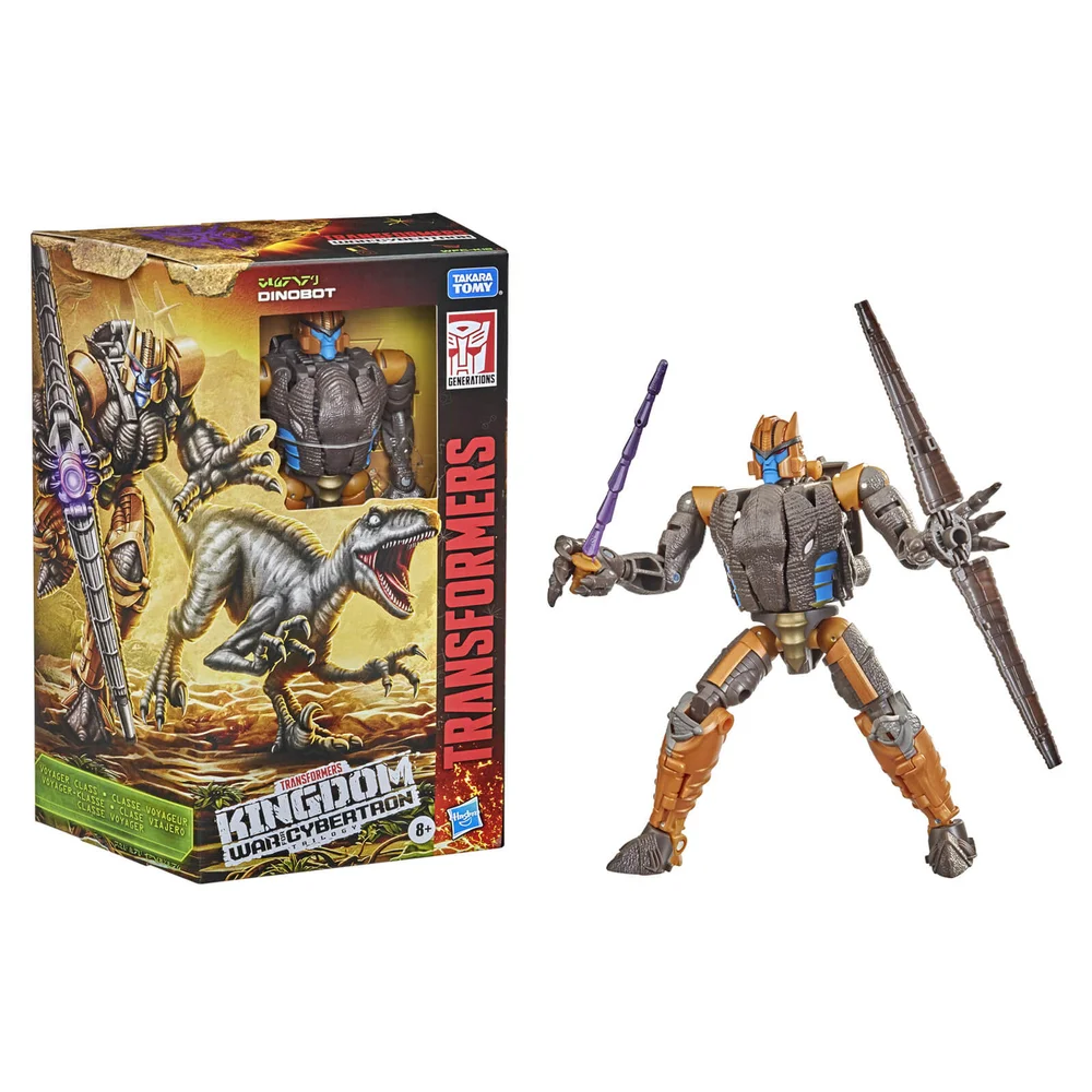 Hasbro Transformers Generations War for Cybertron: Kingdom Voyager WFC-K18 Dinobot Actionfigur Bild 1