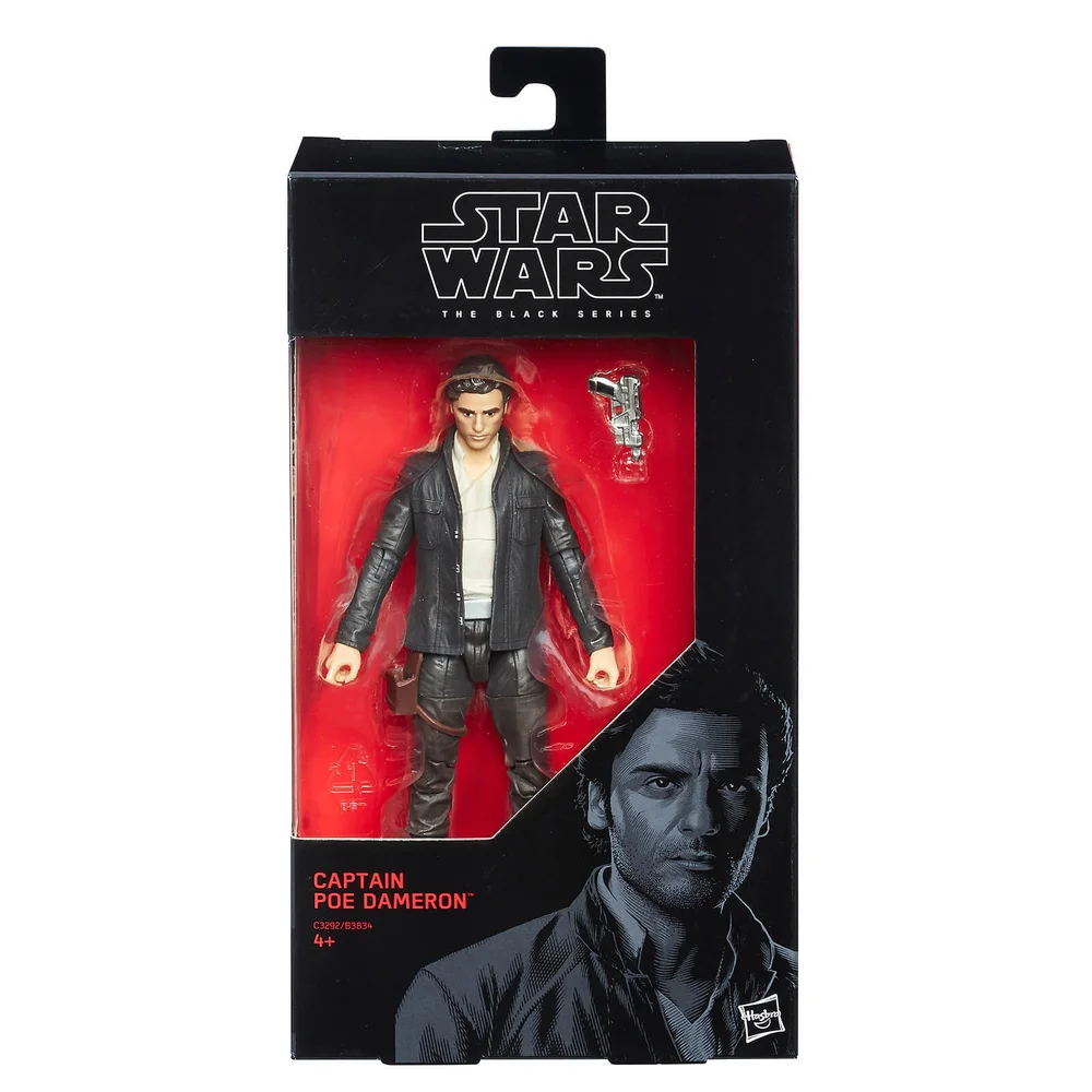 Hasbro Star Wars The Black Series Captain Poe Dameron Actionfigur Bild 1