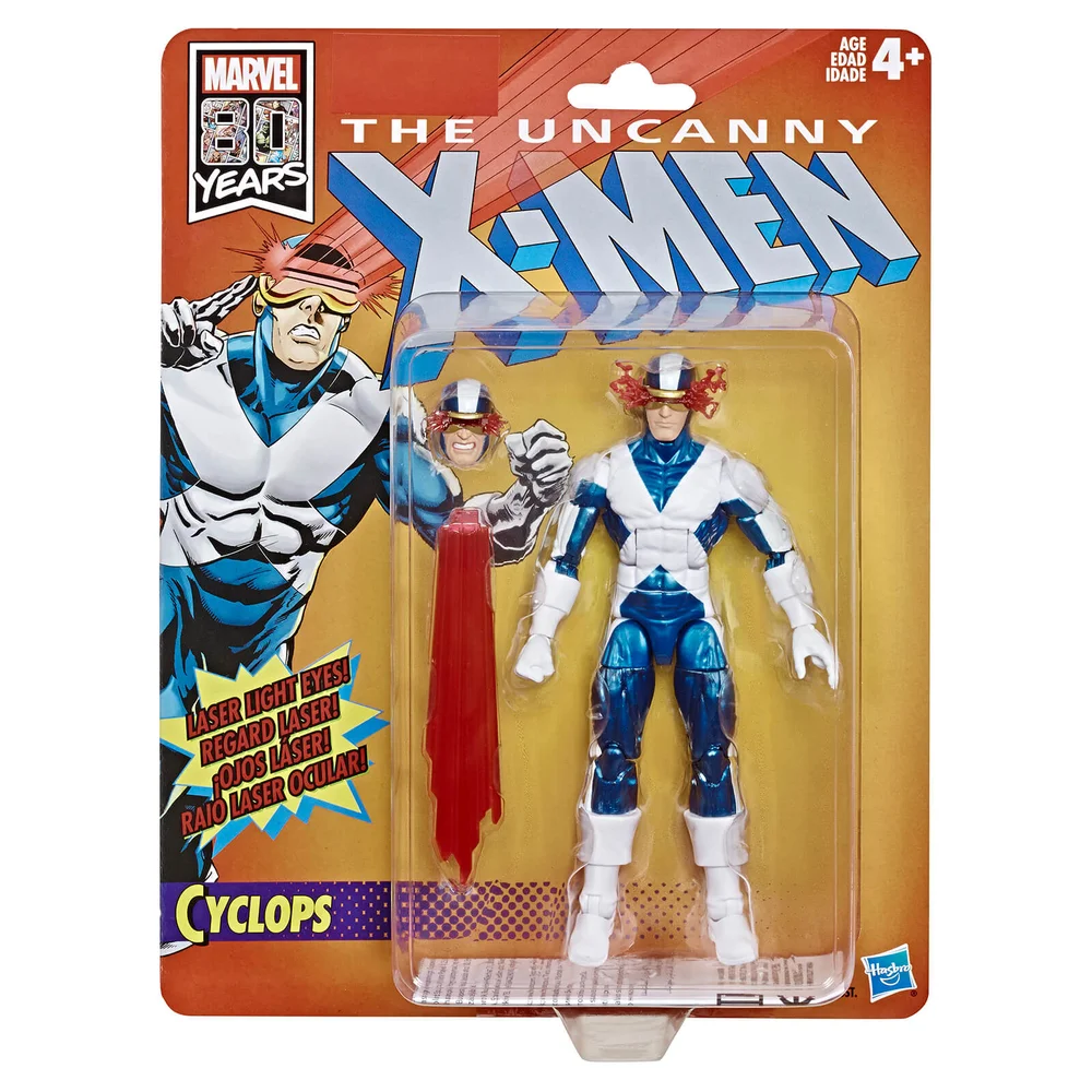Hasbro Marvel Retro Collection Cyclops Action Figure Bild 1