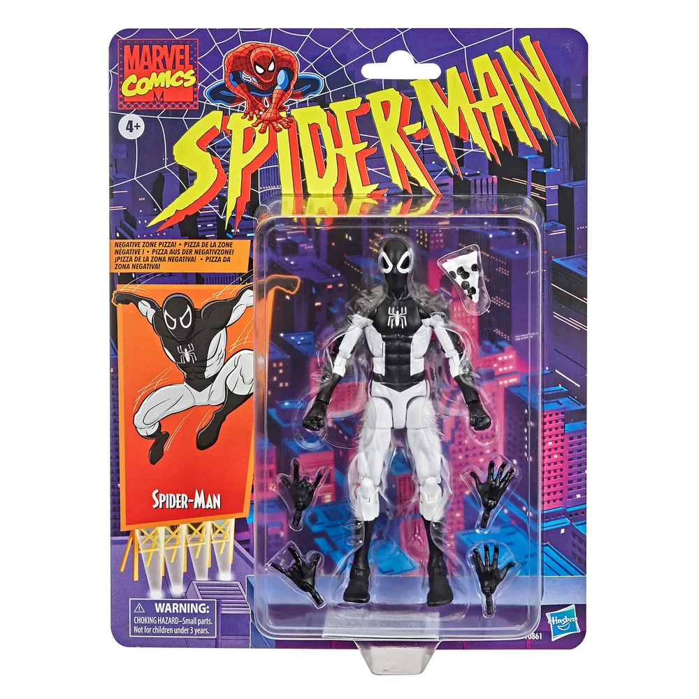 Hasbro Marvel Legends Spider-Man Vintage Collection Negative Suit Figur Bild 1