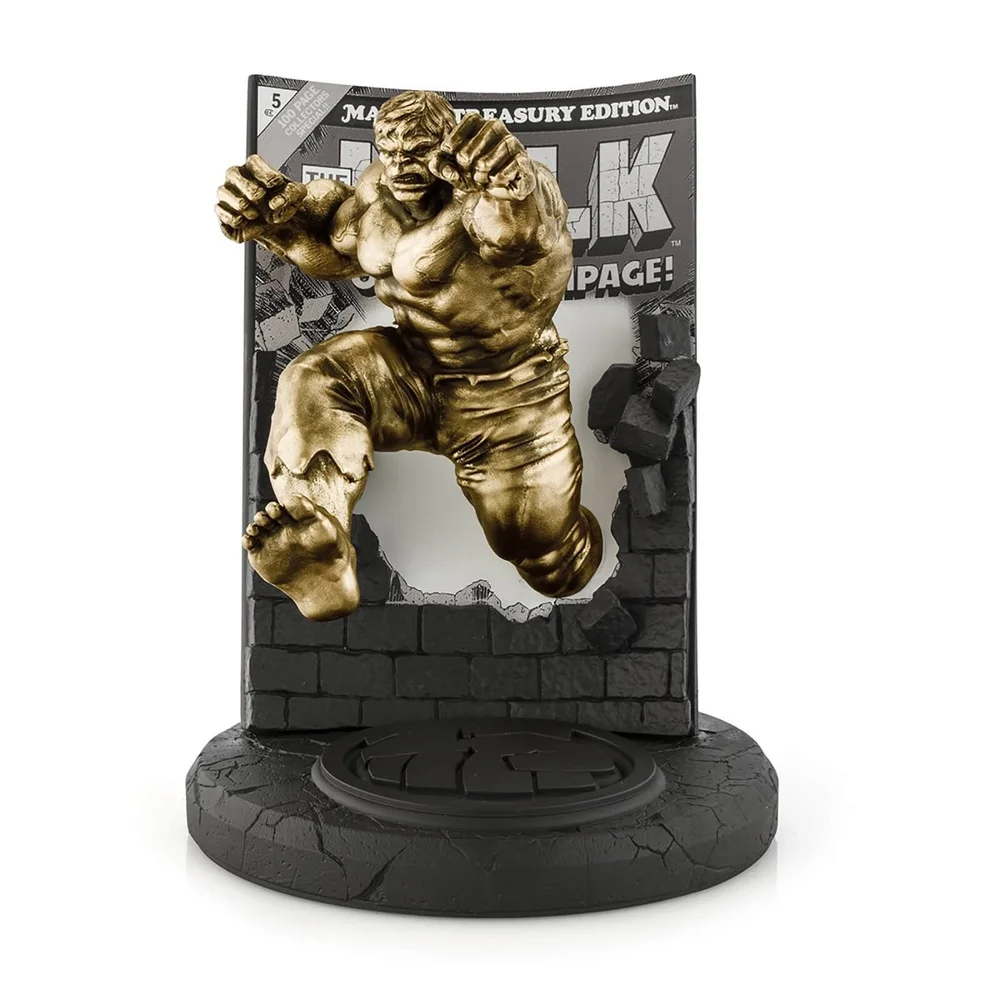 Royal Selangor Hulk Marvel Treasury Edition Gold Figur in limitierter Auflage Bild 1