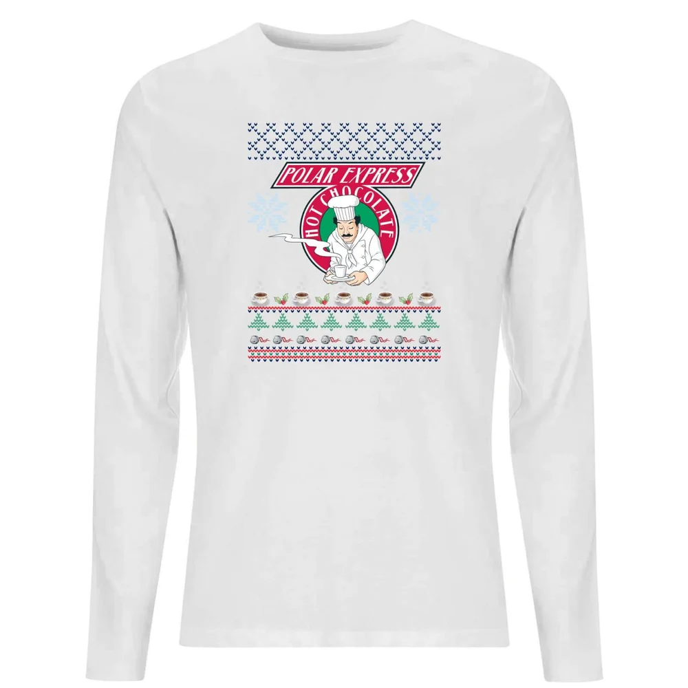 Hot Chocolate Unisex Long Sleeve T-Shirt - White - S Bild 1