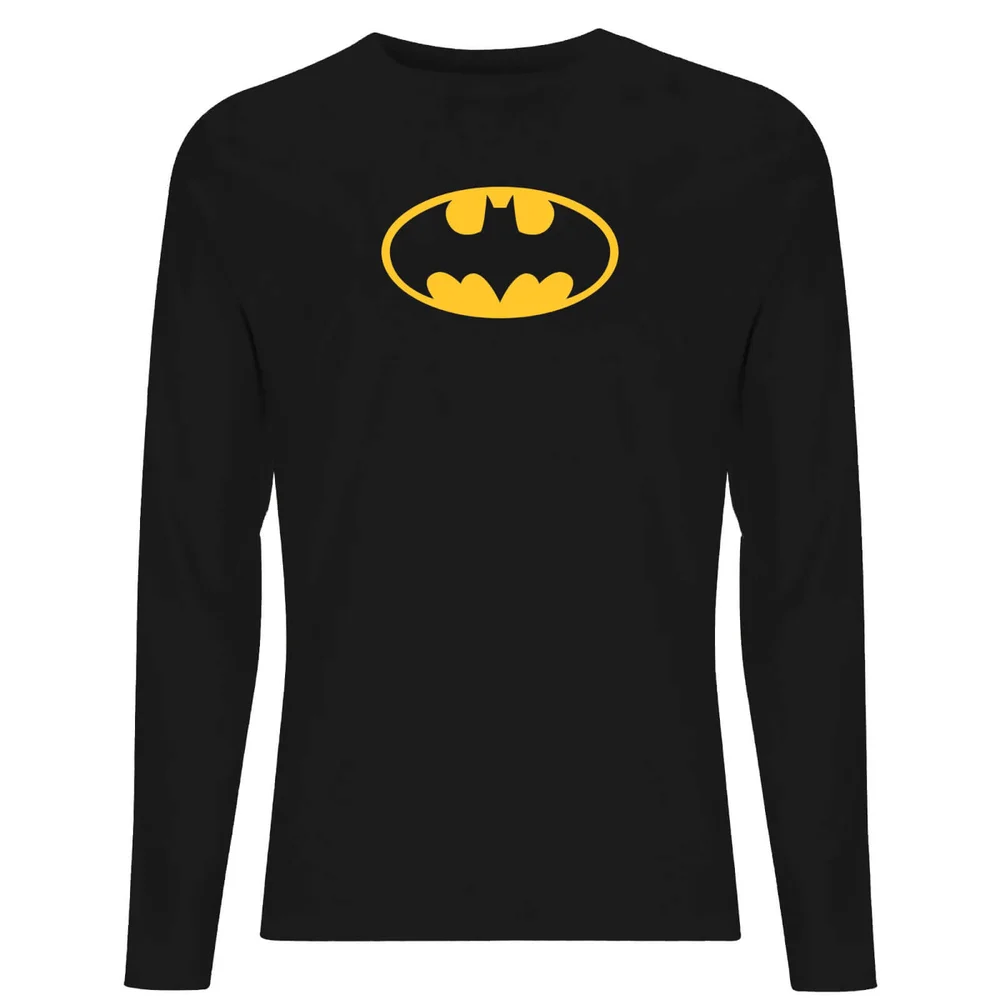 DC Justice League Core Batman Logo Unisex Long Sleeve T-Shirt - Black - XS Bild 1