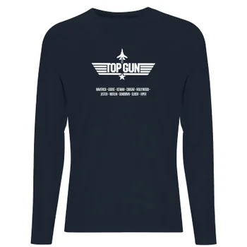 Top Gun Codenames Unisex Long Sleeve T-Shirt - Navy