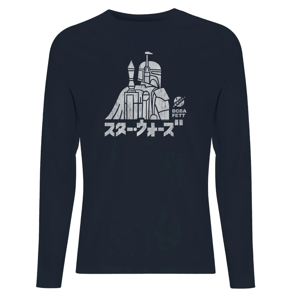 Star Wars Kana Boba Fett Unisex Long Sleeve T-Shirt - Navy - S Bild 1