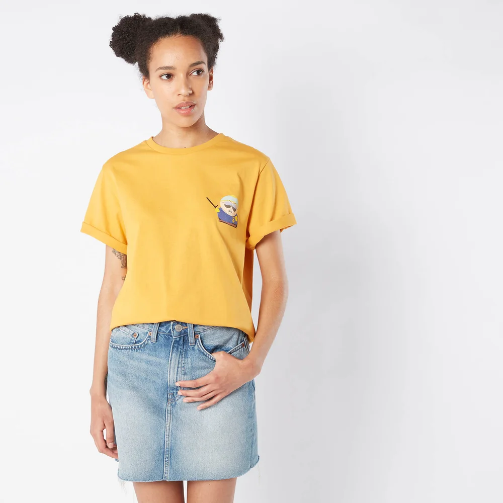 South Park Respect My Authority Unisex T-Shirt - Senfgelb - L Bild 1