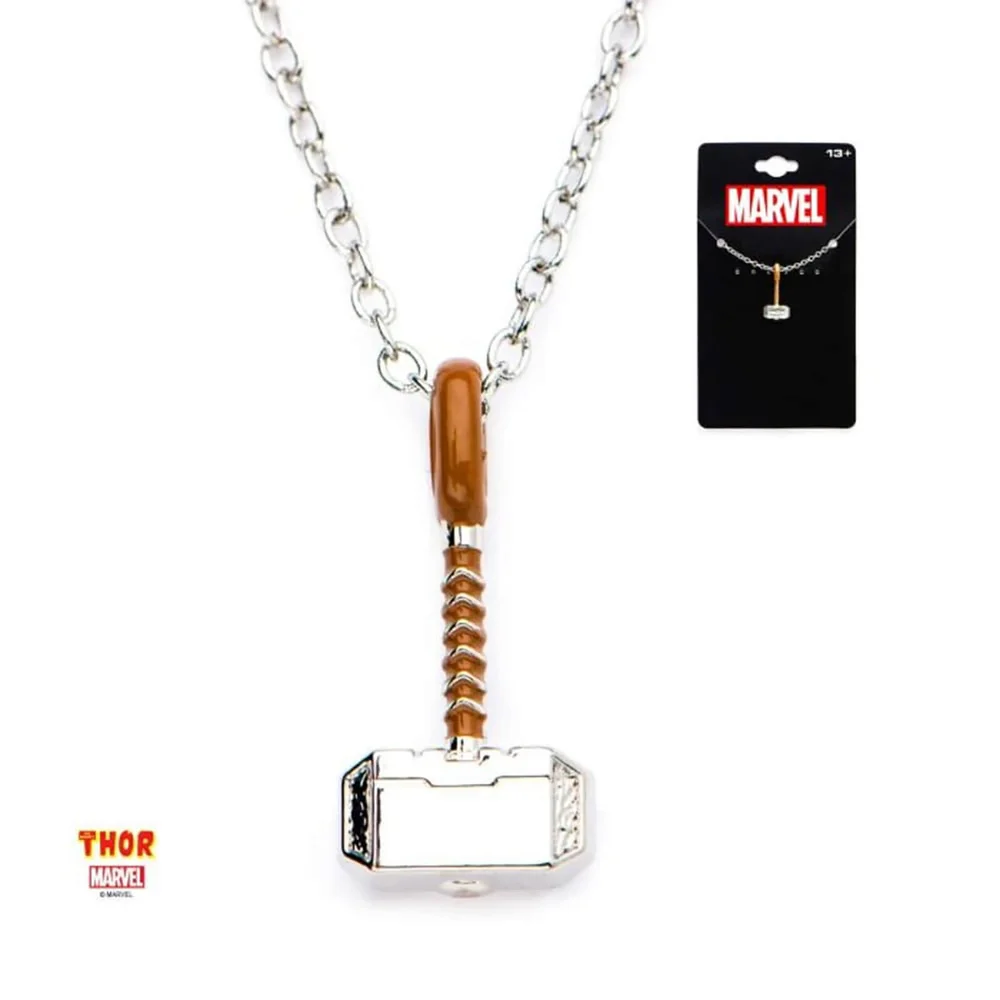 Marvel Thor Hammer Halskette mit Anhänger Bild 1