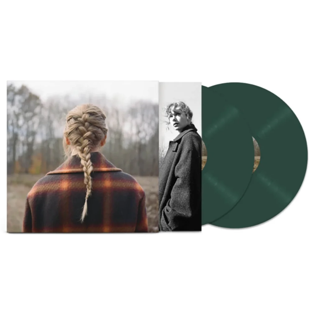 Taylor Swift - Evermore Deluxe Edition Vinyl 2LP (Green) Bild 1
