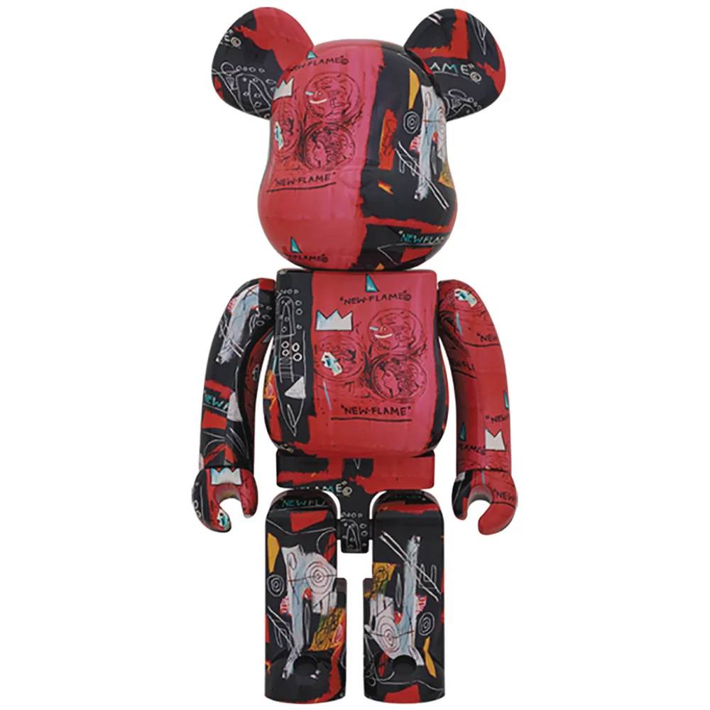 Medicom Andy Warhol X Basquiat 1000% Be@rbrick Bild 1