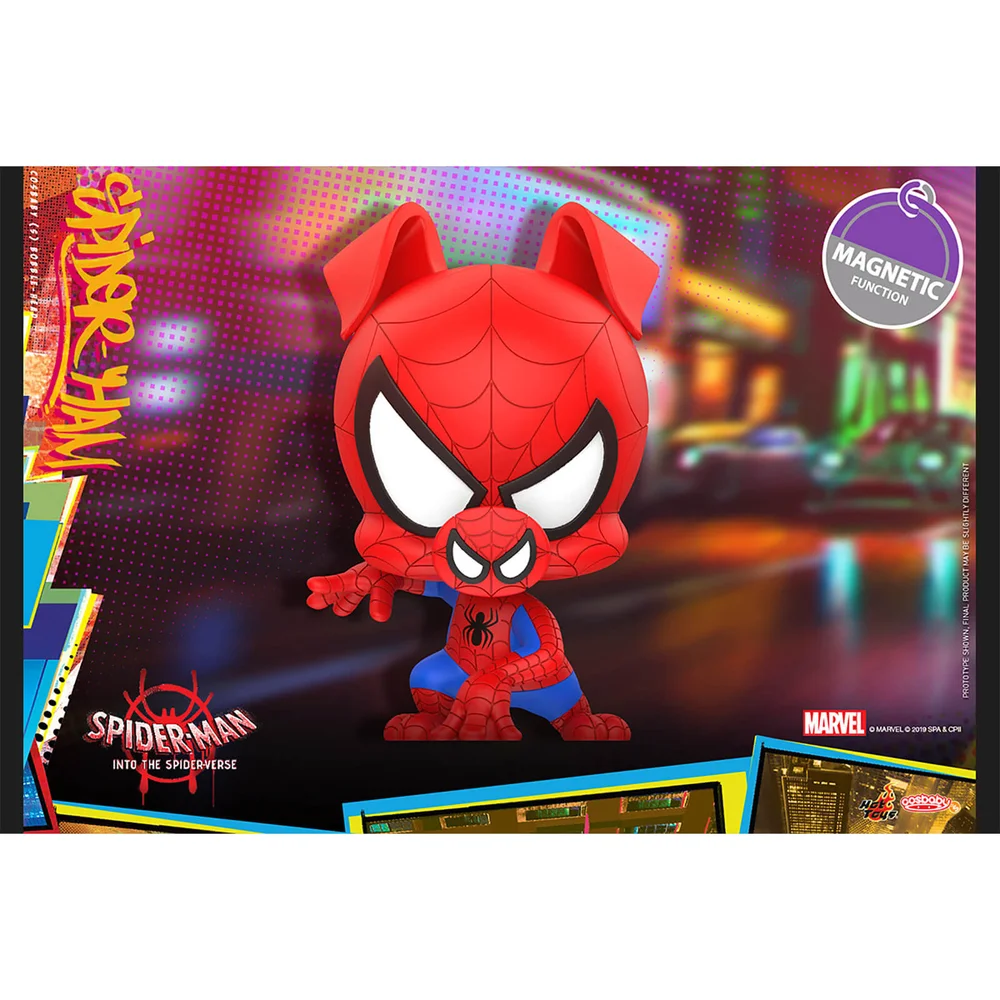 Hot Toys Cosbaby - Spider-Man: Into the Spider-Verse (Größe S) - Spider-Ham Bild 1