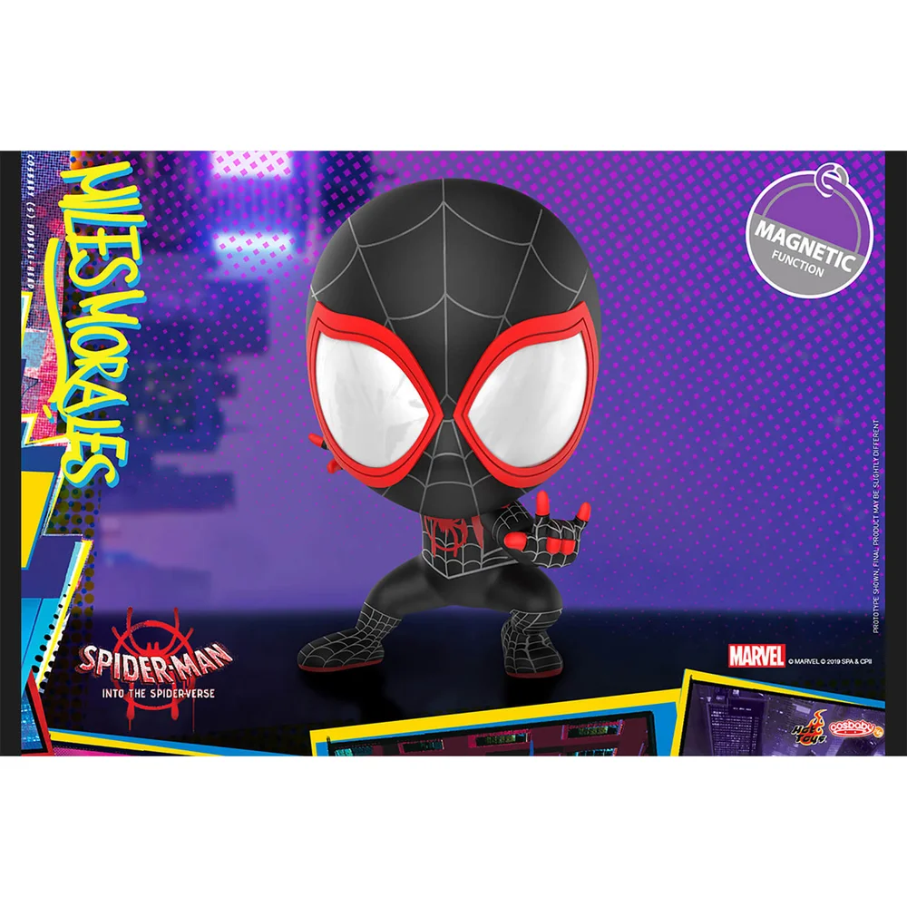 Hot Toys Cosbaby - Spider-Man: Into the Spider-Verse (Größe S) - Spider-Man (Miles Morales) Bild 1