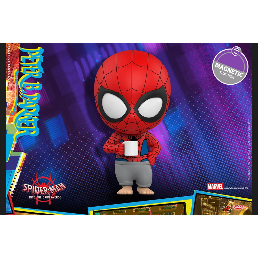 Hot Toys Cosbaby - Spider-Man: Into the Spider-Verse (Größe S) - Spider-Man (Peter Parker) Bild 1