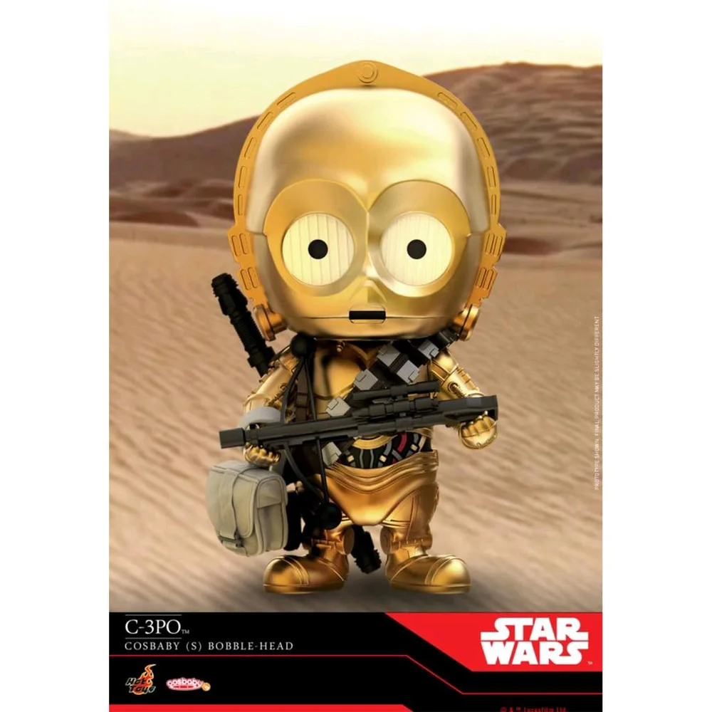 Hot Toys Cosbaby - Star Wars Rise of Skywalker (Size S) - C-3PO Bild 1